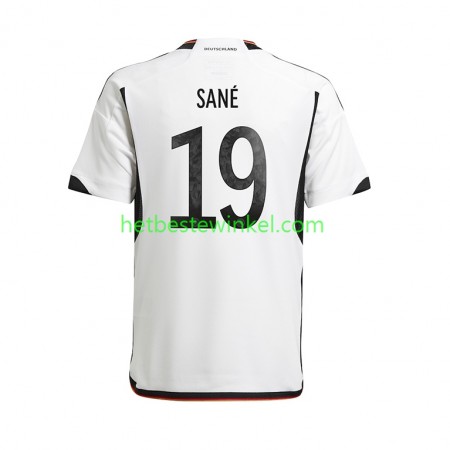 Duitsland Sane 19 Voetbalshirts Thuis WK 2022